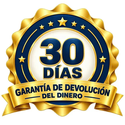 Garantía de devolución del dinero de 30 días